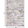 Bedroom Carpet, Indoor Bohemian Style Carpet, Soft Non-Slip, Machine Washable, Bedroom/Office/Living Room/Dining Room Soft Decorative Carpet - 2 of 4