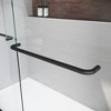 Semi-frameless Sliding Glass Shower Doors With Round Stainless Steel Rust-proof Handle Smooth And Quiet Bathtub Door - 2 of 4