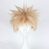 Unique Bargains Women's Wigs 14" Light Gold Tone with Wig Cap - 2 of 4