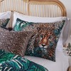 Greenland Home Fashions 2008BKS Jungle Cat King Pillow Shams, 20x36 Inches - 4 of 4