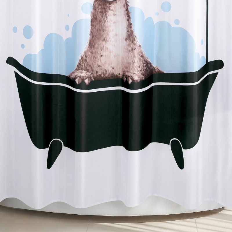 Llama Bath Shower Curtain - Allure Home Creations, 5 of 7