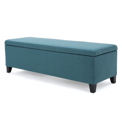 NicBex Modern 51.25" Storage Bench Accent Stools with Wood Frame for Bedroom and Entryway