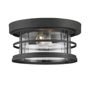 Savoy House Barrett 2 - Light Flush Mount in  Black - 1 of 1