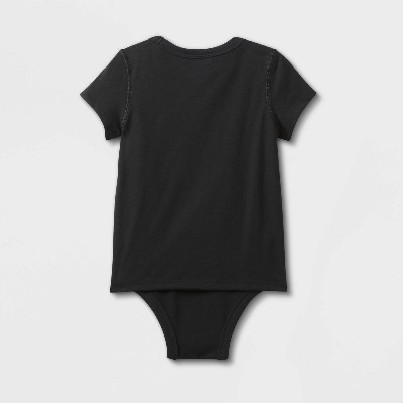Toddler Adaptive Short Sleeve Bodysuit with Abdominal Access - Cat & Jack™, 2 of 7
