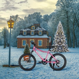 VASIP 20 Inch Kids'  Mountain Bike Ages 8-12, 7 Speed Teenager Children Kids' Bicycles,Front Suspension Disc Brake Rear V-Brake,Blue - 1 of 4