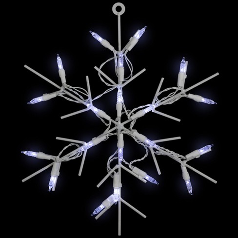 Target snowflake lights top
