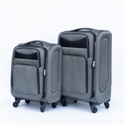 BEAFUP 2-Piece Hard Shell Luggage Set with Spinner Wheels - 20", 24" Lightweight Suitcases for Travel