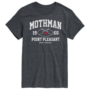 Men's - Instant Message - Mothman Collegiate Short Sleeve Graphic T-Shirt - 1 of 4