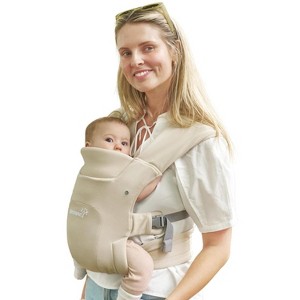 GROWNSY Baby Carrier Newborn to Toddler, Cozy Baby Wraps Carrier, Ergonomic Baby Carrier with Head Support, Cream - 1 of 4