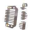 Unique Bargains 8-Teeth Snap Wig Hair Clips 20 Pcs - 2 of 4