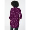 Roaman's Women's Plus Size Georgette Big Shirt - 3 of 4