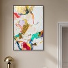 Art Remedy Bright Prism Minimalist collage style wall art Framed - 2 of 4