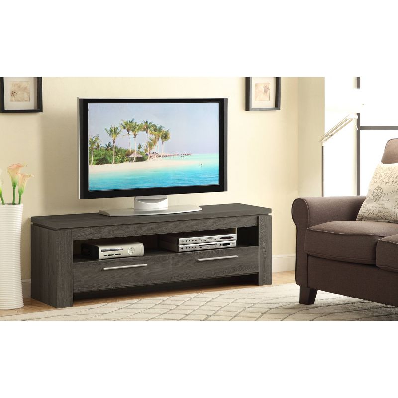 Elkton 2 Drawer TV Stand for TVs up to 65" - Coaster, 2 of 4