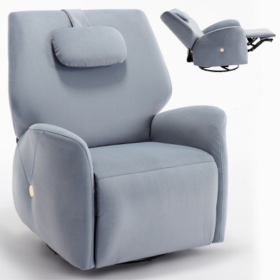 GlasFlength Massage Chairs Full Body Chair Human Touch Massage Chairs Real Home Massage Chair for Living Room, Blue, 33.86"*37"*41.73"