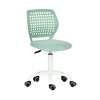 Homy Casa Kids Adjustable Swivel Desk Chair with Padded Seat and Wheels - 2 of 4