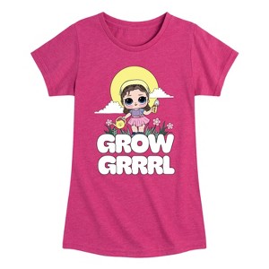 Girls' - LOL Surprise! - Grow Grrrl Fitted Short Sleeve Graphic T-Shirt - 1 of 4