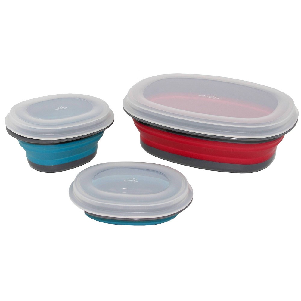 Squish 3pk Collapsible Storage Container