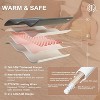 Acekool Wireless Heated, Fast Heating, 10 Settings, Soft Plush Blanket, Machine Washable - 3 of 4