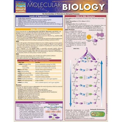 Molecular Biology - (Quick Study: Academic) by  Randy Brooks (Poster)