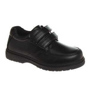 French Toast Boys School Shoes with Hook and Loop Closure - 1 of 4