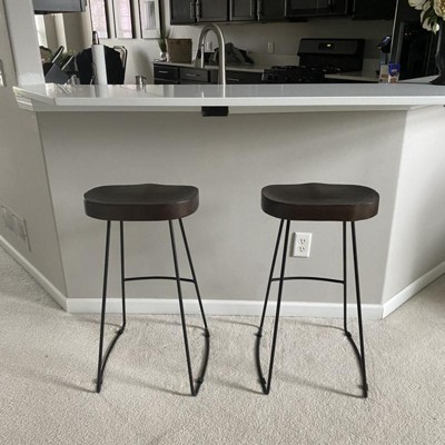 Hull low discount back counter stool