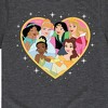 Girls' - Disney Princess - Princesses All Together Short Sleeve Graphic T-Shirt - 2 of 4