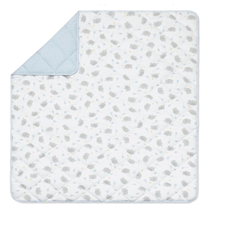 Living Textiles|Baby Comforter - Mason Elephant, 1 of 2