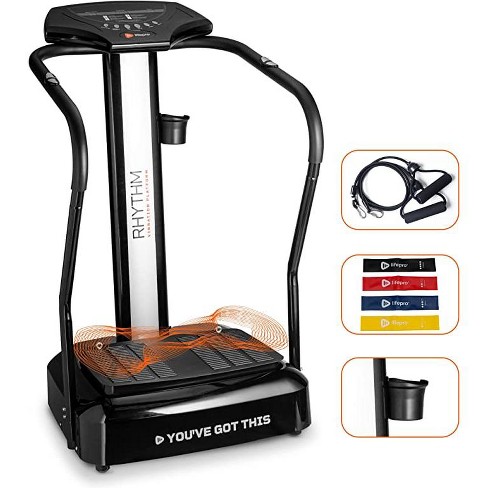 Vibration Plate Exercise Machine - Vibrating Platform With Adjustable Speed  And 3 Strength Modes - Workout Equipment By Wakeman : Target