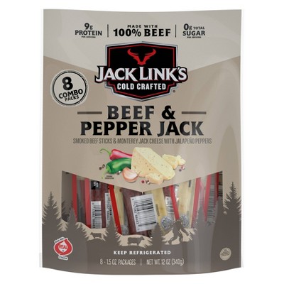 Jack Link's Pepper Jack Cheese - 12oz/8ct