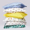 society6 Megan Galante Tropical Palm Green Brushed Cotton Duvet Set Green - 4 of 4
