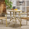 Pomona Bistro Table - Indoor/Outdoor - PAT4051 - White - Safavieh - 3 of 4