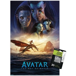 Trends International Avatar: The Way Of Water (2022) - One Sheet Unframed Wall Poster Prints - 1 of 4