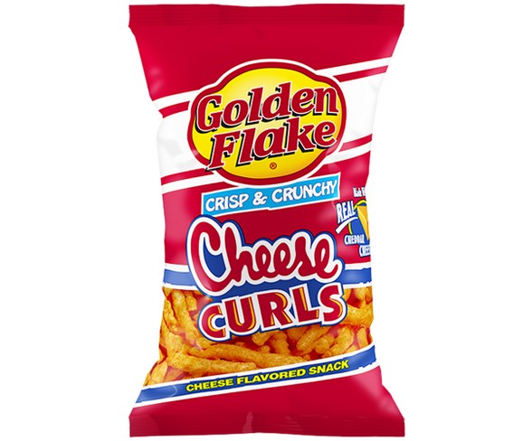 Golden Flake Crisp & Crunchy Cheese Curls - 3.5oz