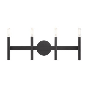 Livex Lighting Copenhagen 4 - Light Vanity in  Black - 1 of 2