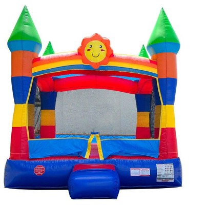 Pogo Bounce House Crossover Kids Inflatable Bounce House with Blower