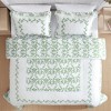 Collections Etc Damask Embroidered Bedspread - 3 of 4