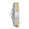 Black Bow Jewelry Charles Hubert Mens Two-Tone Silver-White Dial Panther Link Watch - 2 of 4