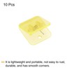 Unique Bargains Multifunctional Office Picture Paper Square Bag Clip 10 Pcs - 3 of 4