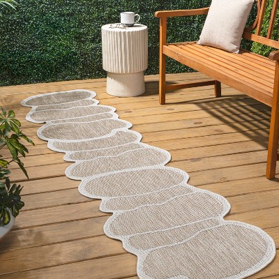 JONATHAN Y Jasper Modern Rustic Abstract Indoor/Outdoor Area Rug