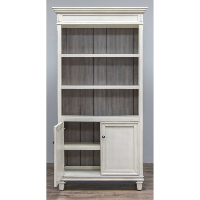 78" Hartford Bookcase with Lower Doors - Martin Furniture, 4 of 6
