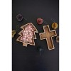 Cross Shaped Wood Bowl – 10"Tall – Rustic Religious Decor Set of 2 by Kalalou - 3 of 3