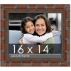 PosterPalooza | 16x14 Wide Bamboo Picture Frame, UV Acrylic, 4 Finishes - Brown, Black, Silver, and Natural - 2 of 4