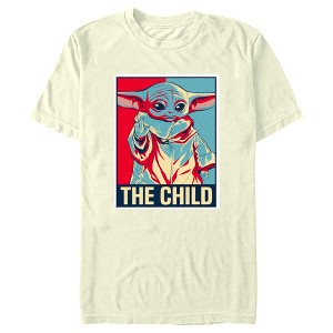 Men's Star Wars: The Mandalorian Grogu The Child Hope Poster T-Shirt - 1 of 4