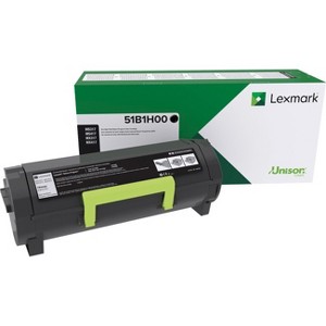 Lexmark 51B1H00 Toner Cartridge - Laser - High Yield - 1 Each - 1 of 3