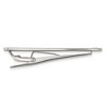 Black Bow Jewelry Stainless Steel, 18K Gold Accent & Black Carbon Fiber Tie Bar Clip - 2 of 4
