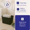 HOMZ Stackable and Nestable Heavy Duty Plastic Storage Container with 4 Way Handles - 3 of 4