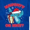 Men's - Lilo and Stitch - Naughty Or Nice Short Sleeve Graphic T-Shirt - 2 of 4