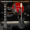 Pyle 38.7" Electric Guitar Kit, Dual Humbucker, 10w Amp - 2 of 4