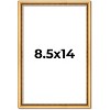 PosterPalooza | Photo Size Classic Modern Gold Frame - UV Acrylic, Foam Board Backing, Hanging Hardware - 2 of 4