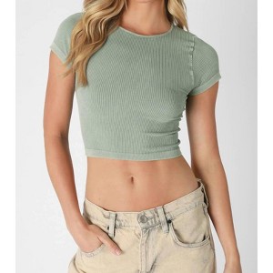 Women's Vintage Crew Neck Tee - Nikibiki - 1 of 2
